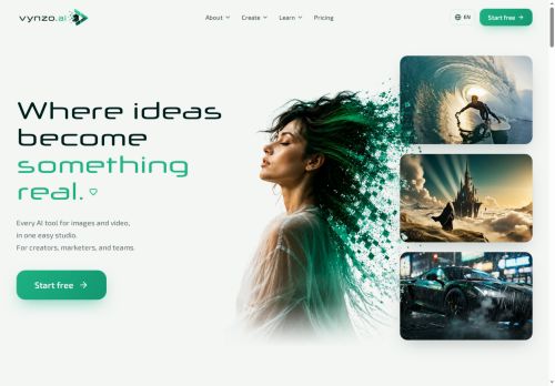 Vynzo AI - Text-to-video