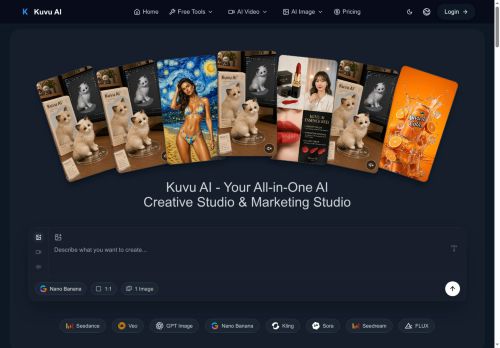Kuvu AI - Image editing