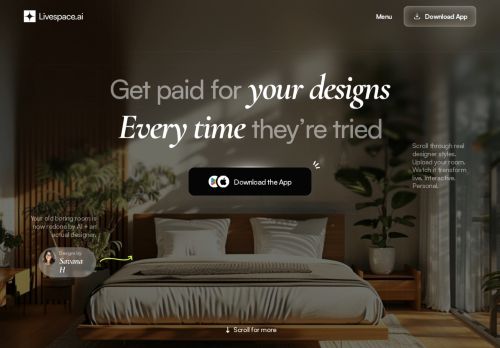 Livespace.ai - Interior design logo
