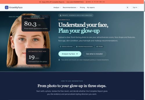 KnowMyFace - Beauty logo