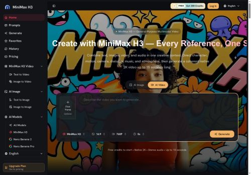 Minimax-h3.io - Video logo