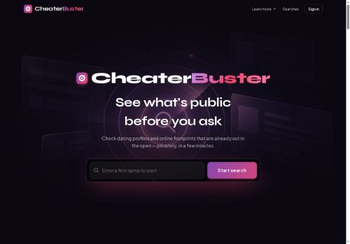 CheaterBuster.id - Image Search