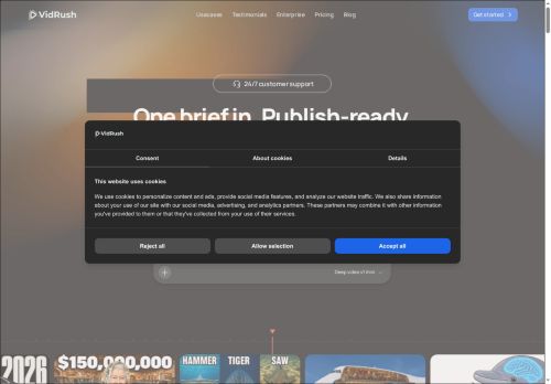 Vidrush AI - Video