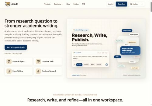 Acade AI - Research