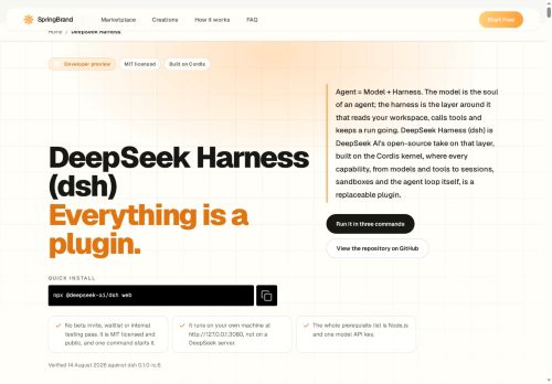 DeepSeek Harness Explained - AI Agents