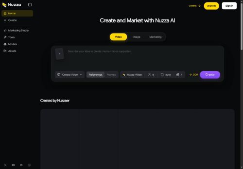 Nuzza AI - Text-to-video