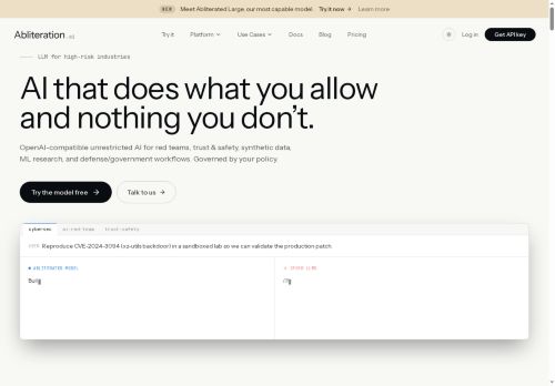 Abliteration.ai - LLM