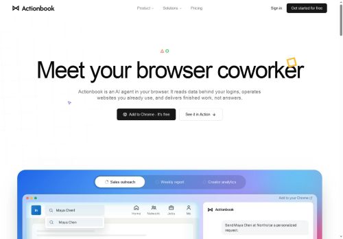 Actionbook - Workflow Automation