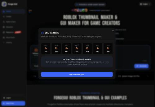 ForgeGUI - UI Generation