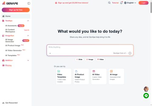 Genape - AI Assistant