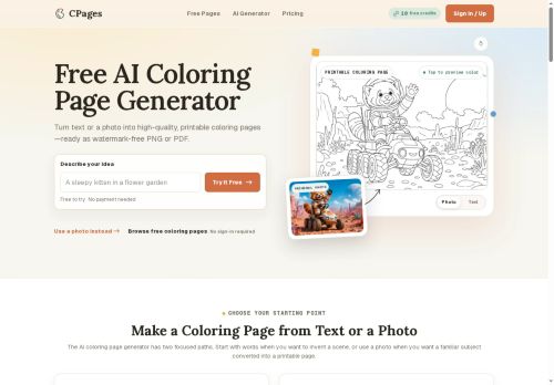CPages - Coloring Pages