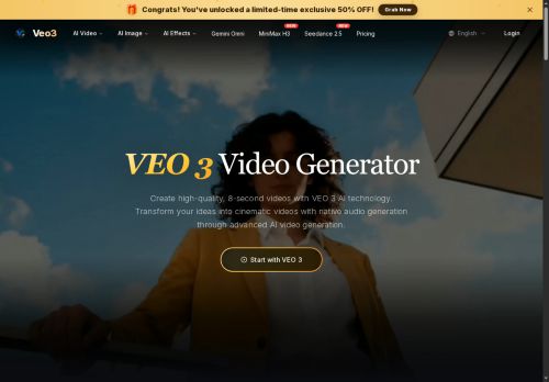 www-veo3.com - Text-to-video
