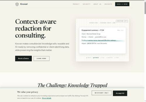 Knovari AI - Security and Privacy