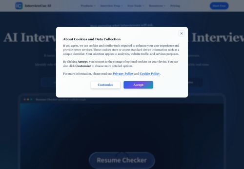 InterviewCue AI - Interview preparation
