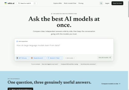 wikis.ai - Chat