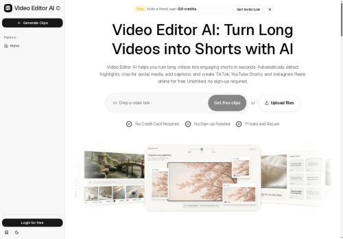 Video Editor AI - Video Editing