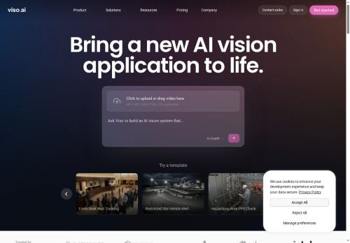 Viso.ai - Image Analysis
