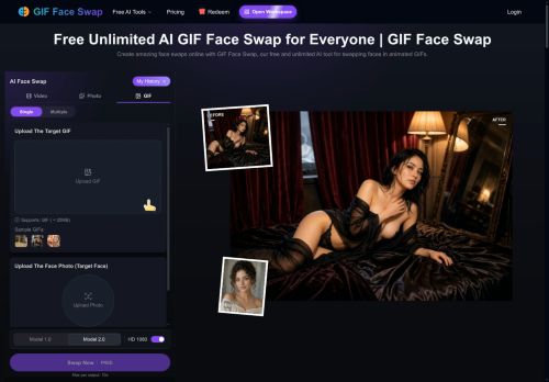 GIFFaceSwap.ai - Face Swapping