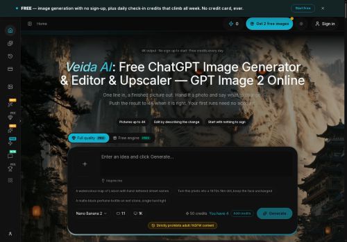 Veida AI - Images