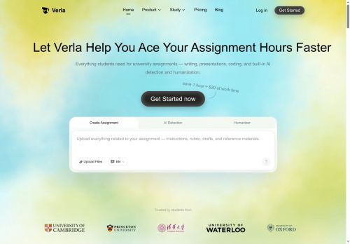 Verla - Study assistant
