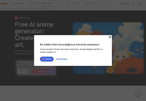 AI anime generator - Firefly - Art