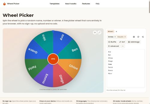 Wheel Picker - Fun