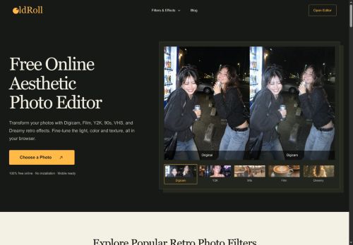 OldRoll - Image editing