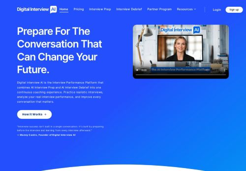 Digitalinterview AI - Interview preparation