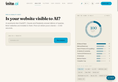 INITE.ai - SEO
