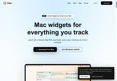 Kepo - Developer tools