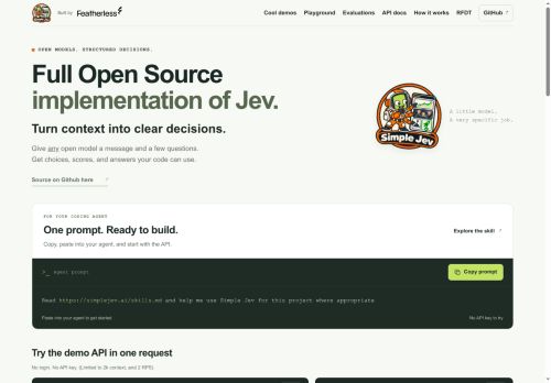 Simple Jev - Developer tools