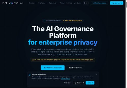 Privaro - Security and Privacy