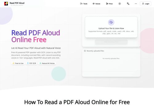 Readpdfaloud - Text-to-speech