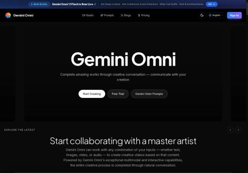 Gemini Omni - Video