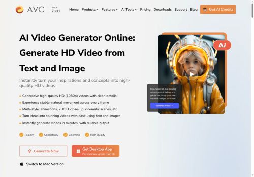 AVC AI Video Generator - Video