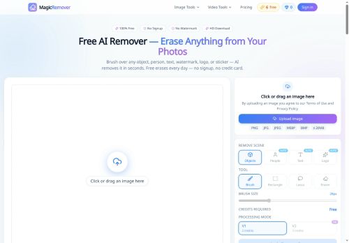 MagicRemover - Image editing