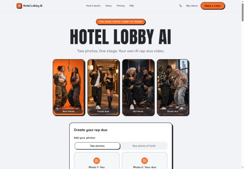 Hotel Lobby AI - Video