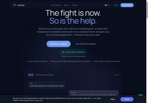 FeelPair - Chat