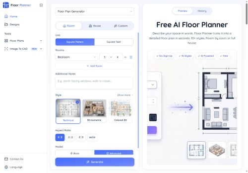 Floor Planner - Architectural Design