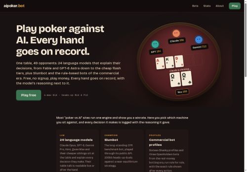 aipoker.bot - Gaming
