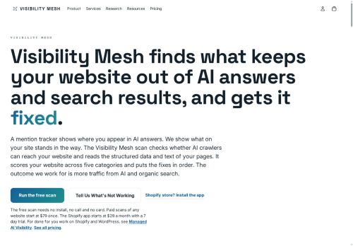 Visibility Mesh - SEO
