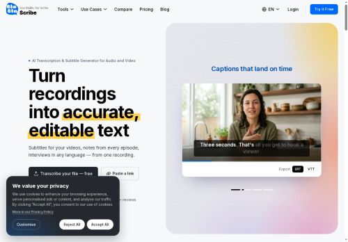 BlaBlaScribe - Transcriber