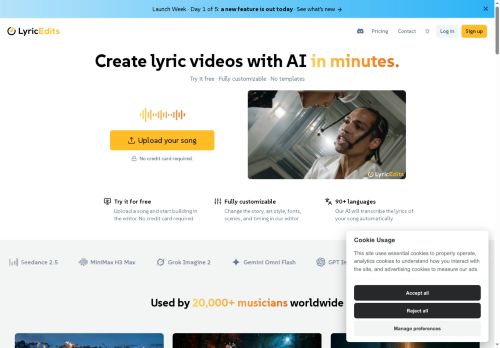LyricEdits - Music
