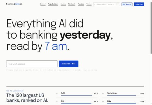 Bankingnewsai - News