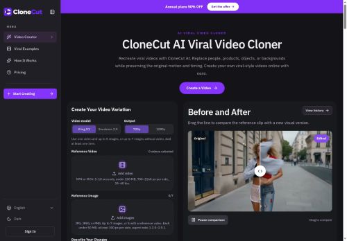 Clonecut - Video Editing